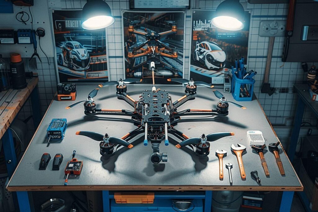 Comment fabriquer un drone de course : guide étape par étape