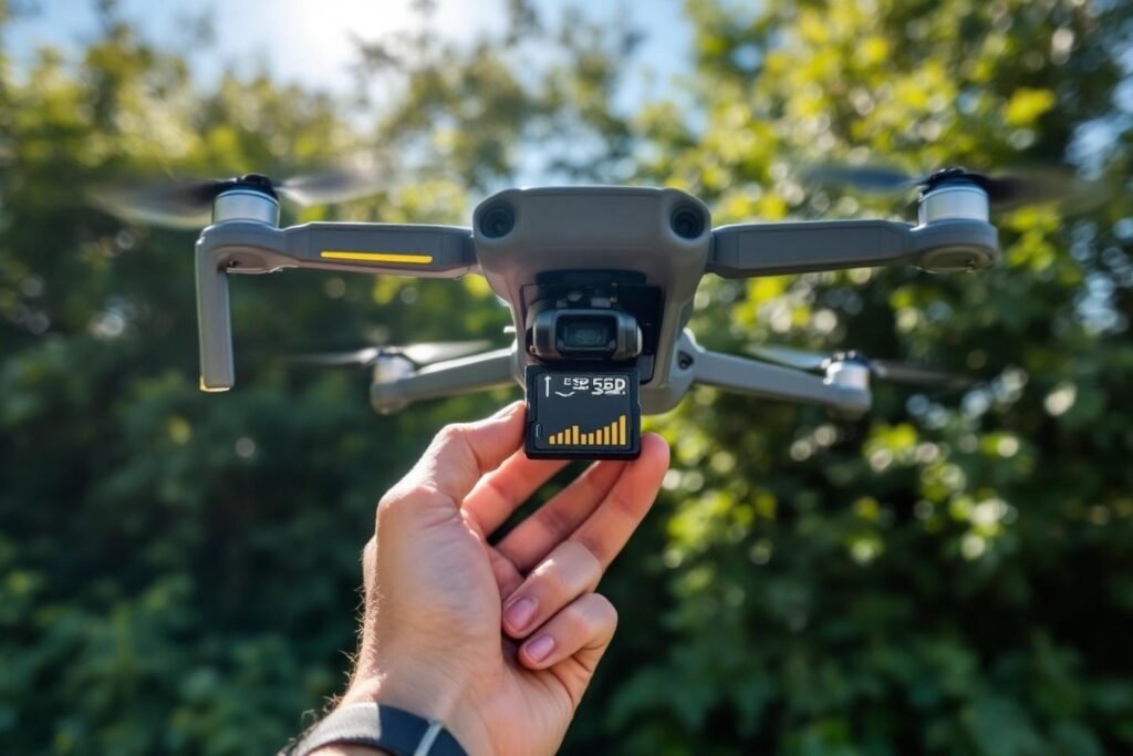 Stockage images drone carte SD : guide et conseils pratiques